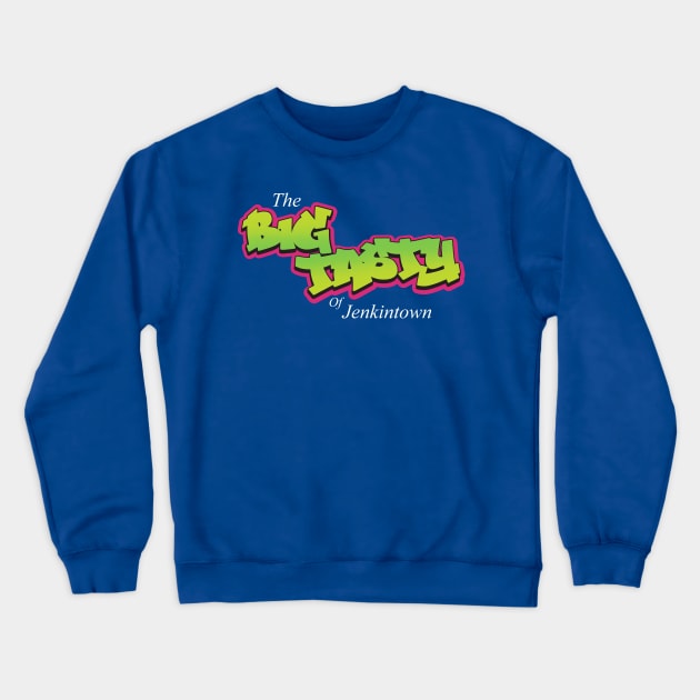 The Big Tasty of Jenkintown Crewneck Sweatshirt by ZombieMedia